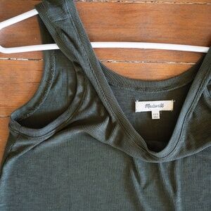 Green Mesh Tank